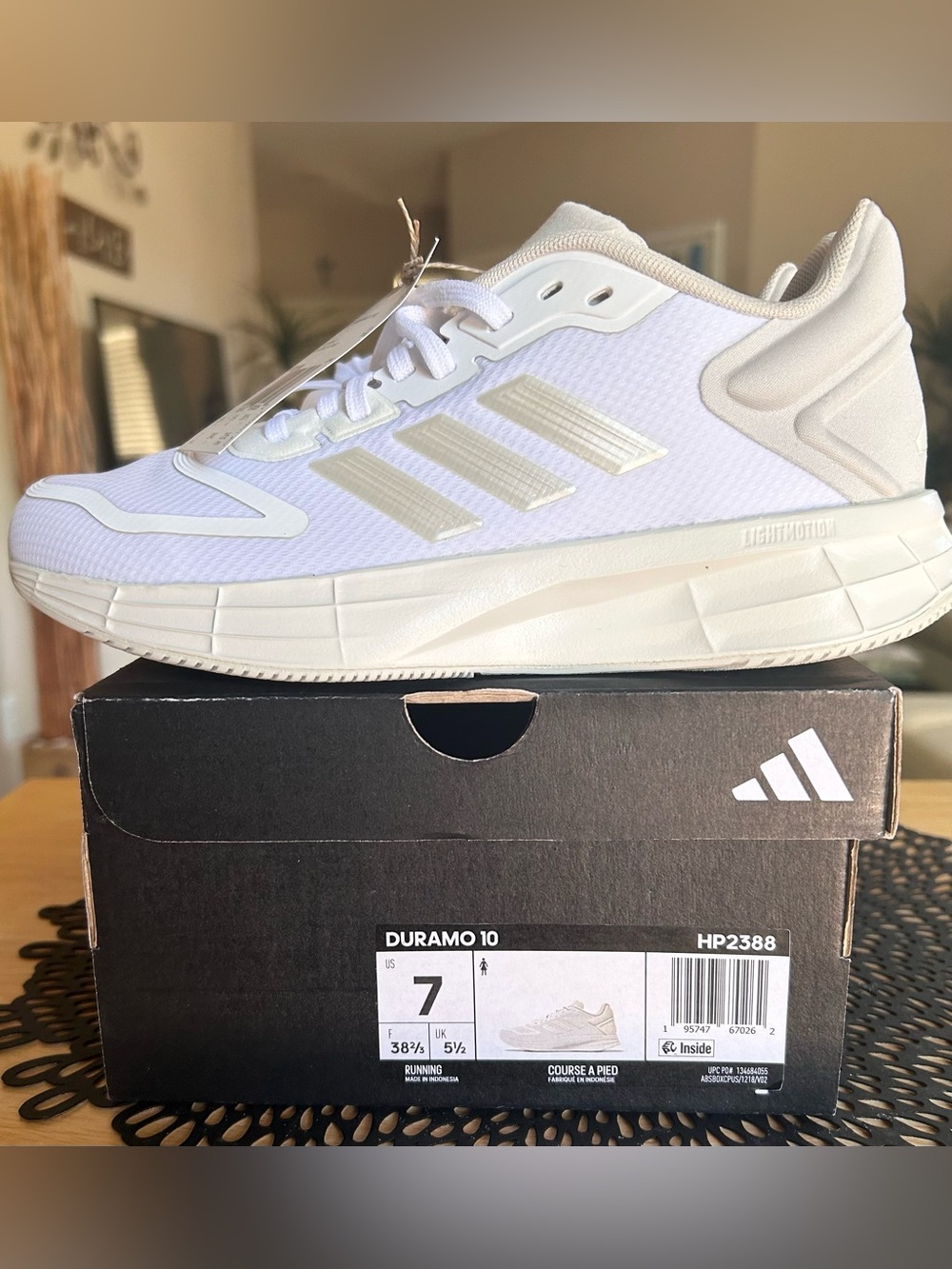 adidas Duramo 10 SL 2.0 Lightmotion Women’s Running Shoes NIB Size 7